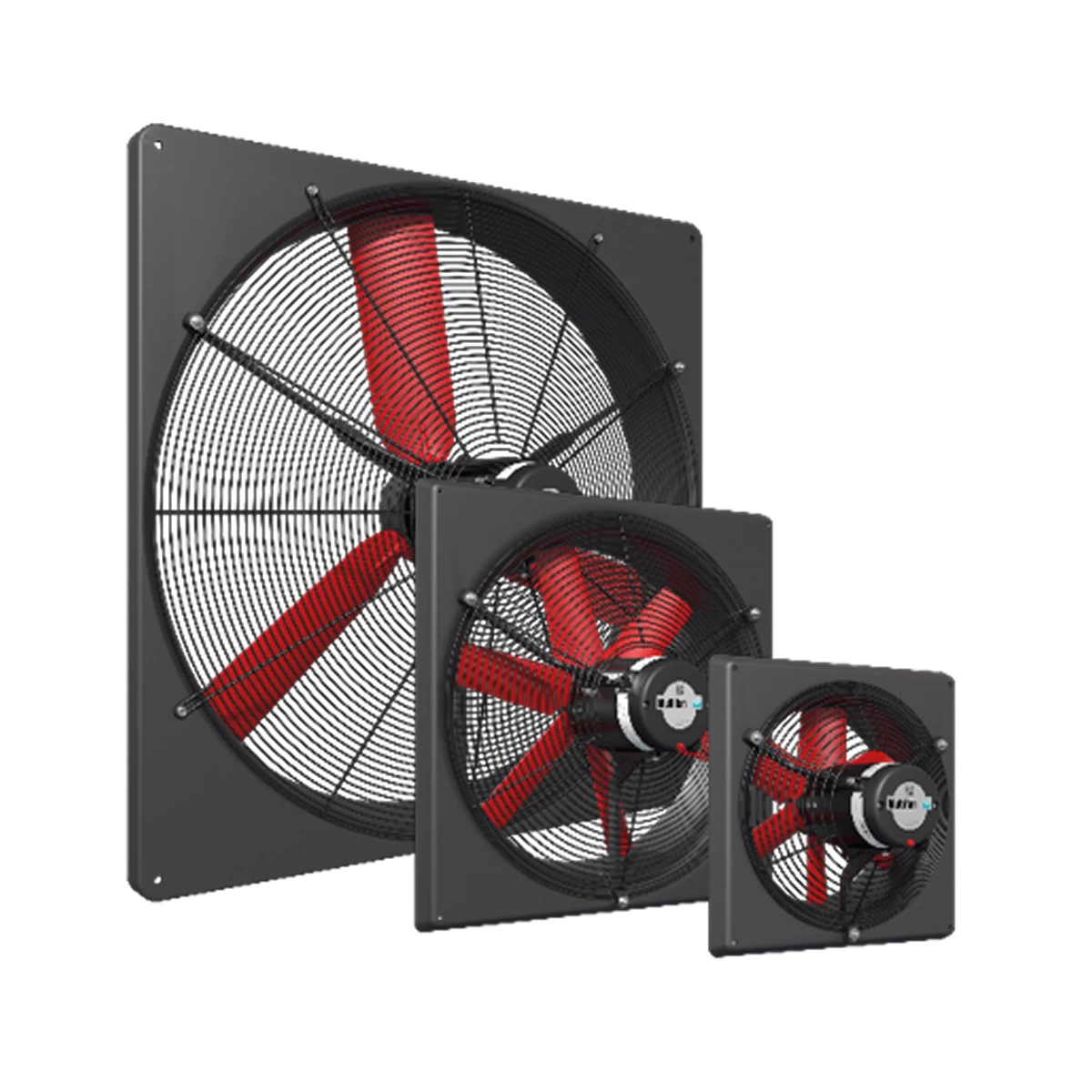 Вентилятор стеновой Multifan ø35см, 1~, 230V, 50Hz, 3400м³/ч