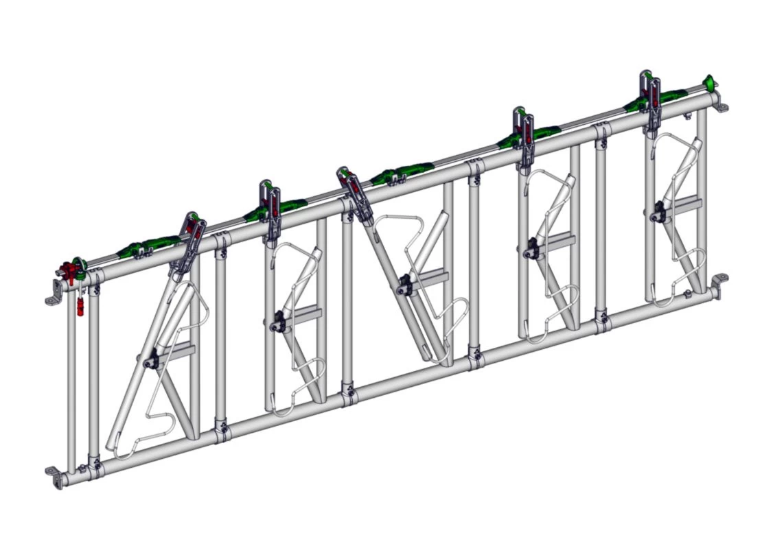 Хэдлок регулируемый Safety® IV, 5 взрослых животных на 3,40м, 105 кг 