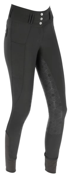 Бриджи для верховой езды HighWaist женские, размер 46, серые