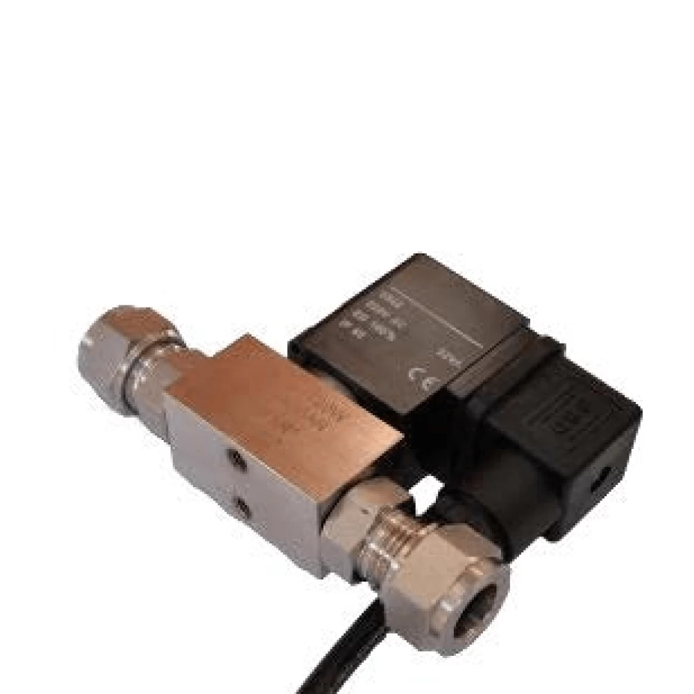 Соленоидный клапан 400л/ч, 230В переменного тока, 2 режущих кольца