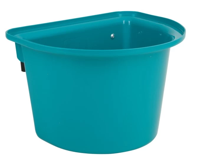 Кормушка 12л с подвесным кронштейном, аквамарин