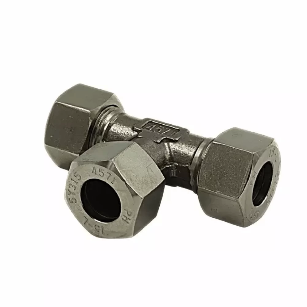 Соеденитель Т-образный T12, НЖ-сталь