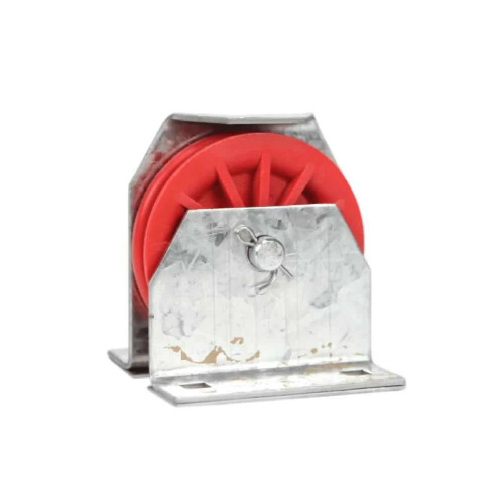 Оцинкованный шкив Ø89мм, для настенного монтажа