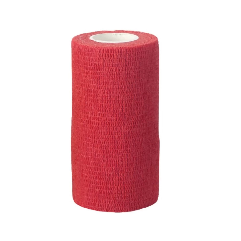 1694 Бандаж для копыт самоклеящийся VETlastic 10см x 4,5м, красный Kerbl