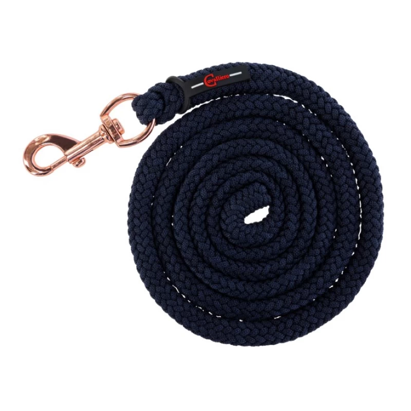 Чумбур Classy темно-синий с карабином