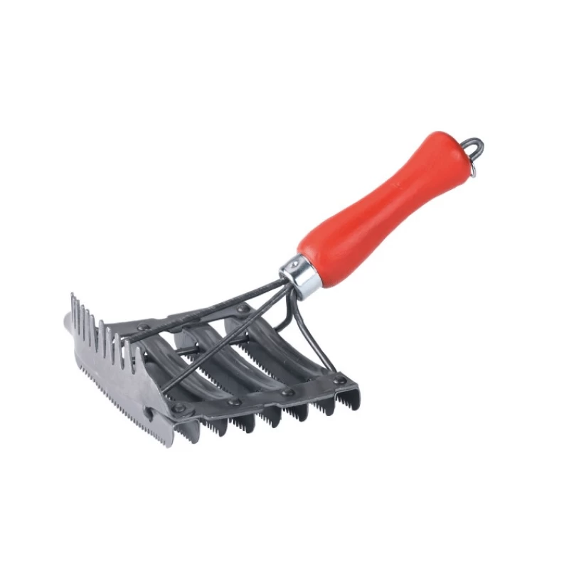 Металлическая расческа для крупного рогатого скота, с гребнем, 12x12,5 см