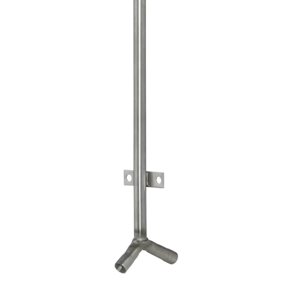 Труба ½“ 1.000мм, вверх папа, низ мама, 2 выхода, угол 30°  крепление к панели 35-50мм