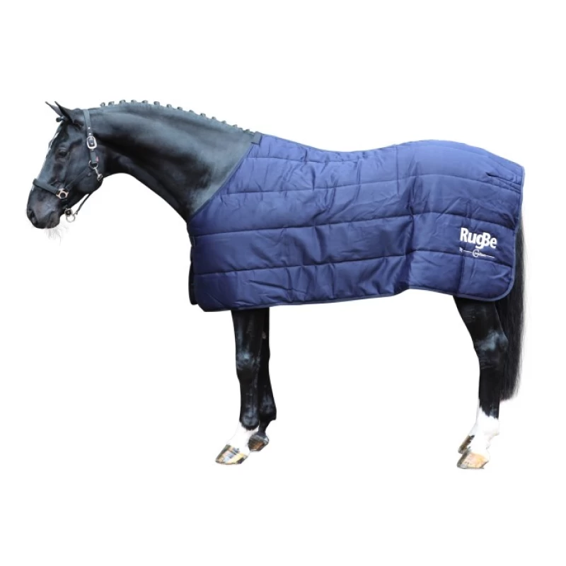 Попона-подкладка RugBe 2в1, 155 - 205см, темно-синяя