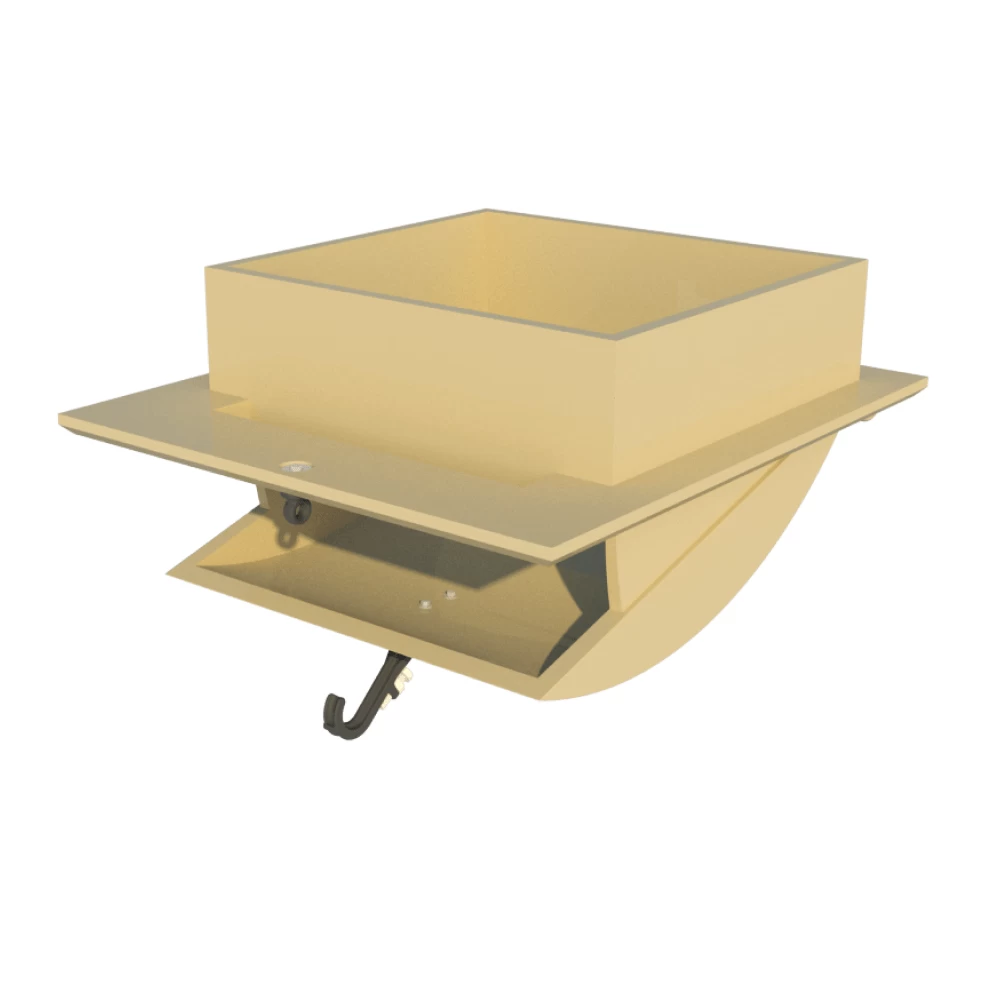 Приточный клапан потолочный 160-P-C