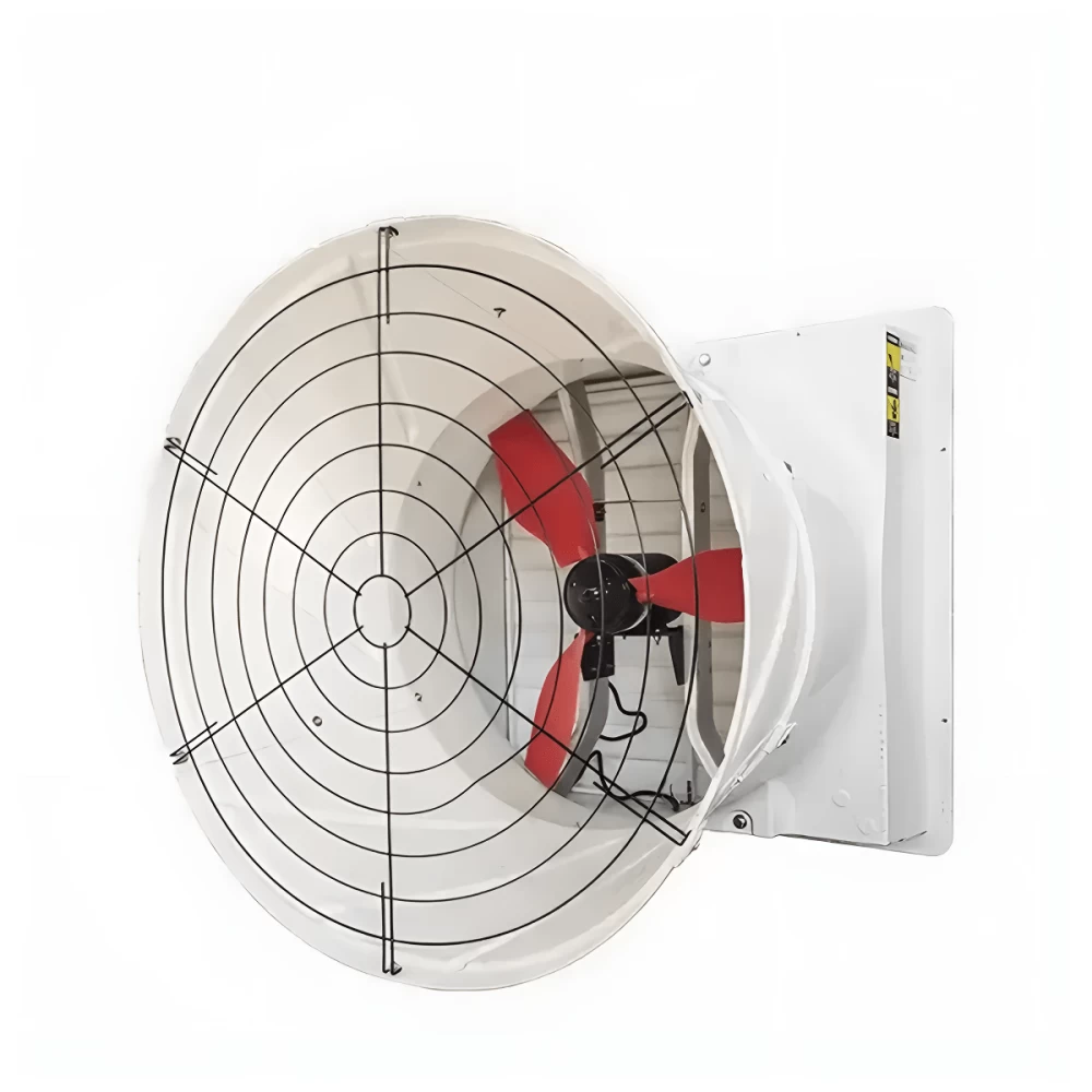 Конусный торцевой вентилятор 1530х1530х600мм,380В,1,5кВт, 50000м³/ч