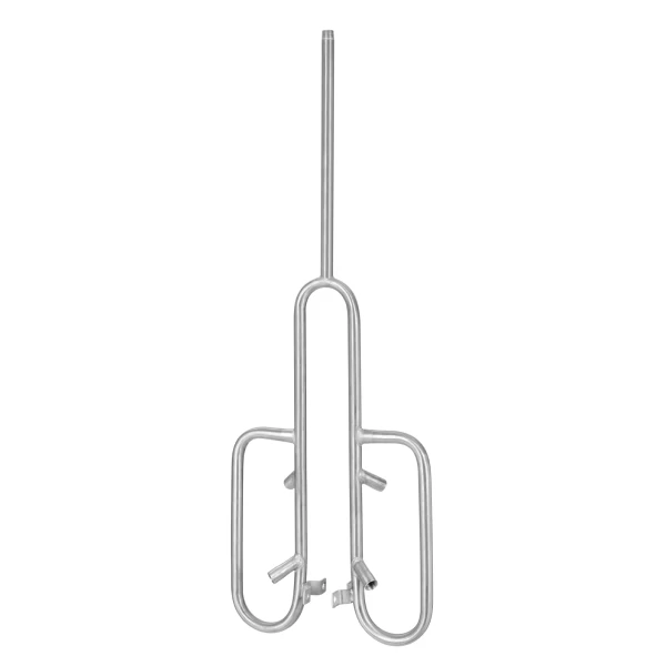 Труба ½“ 1.200мм, 2 выходных отверстия изогнуты под углом 30°