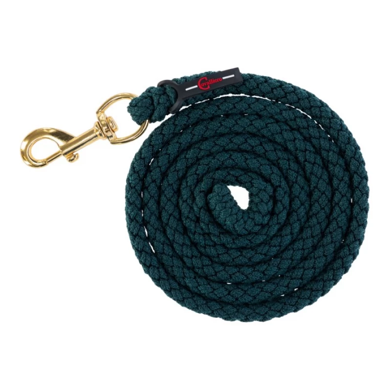 Чумбур TopLine 200см, карабин, аквамарин