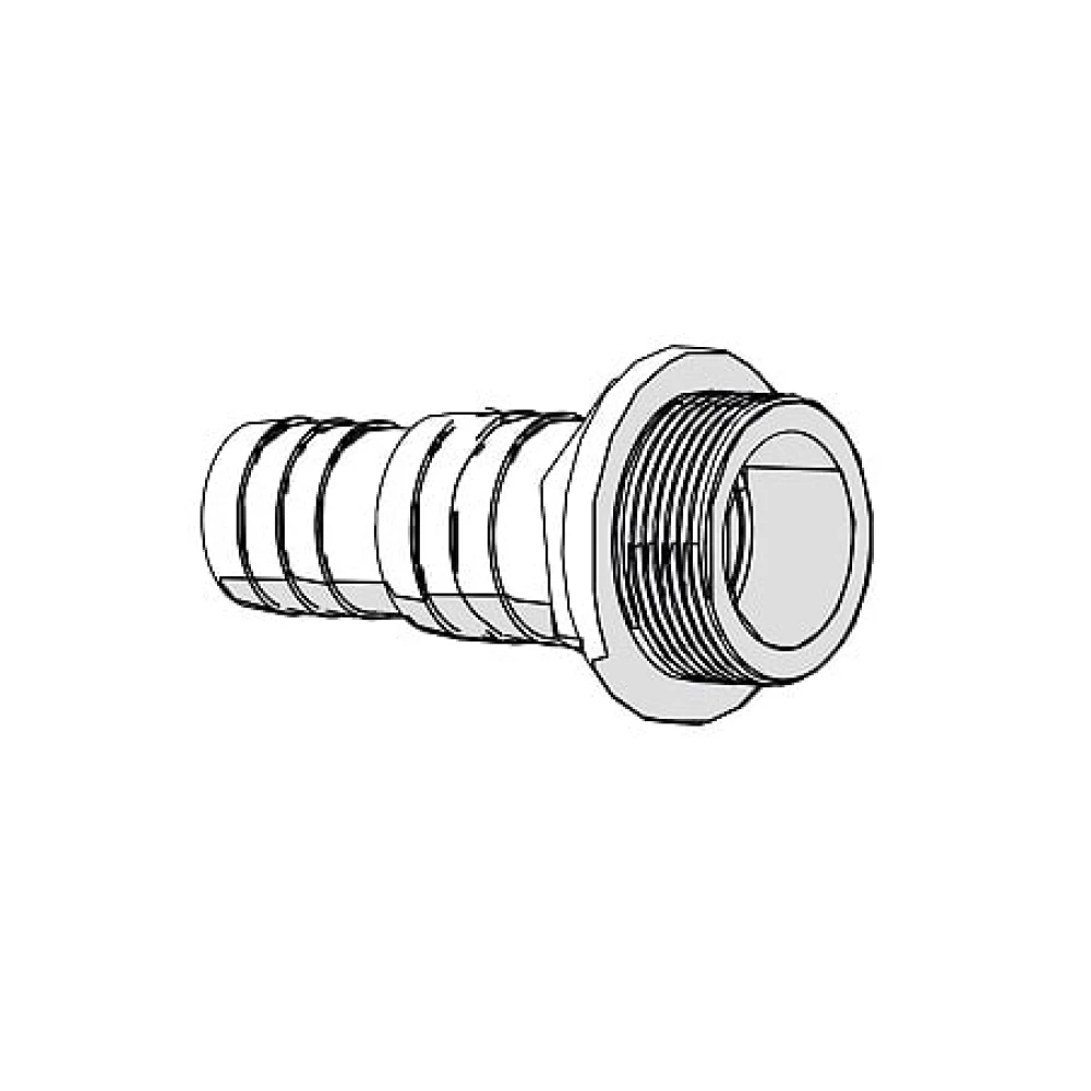Штуцер шланга для молочного шаттла