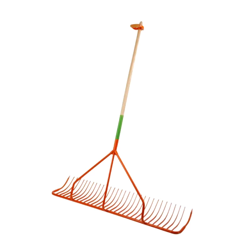 Грабли для конюшни 32 зубьев, ручка 115см, ширина 131см