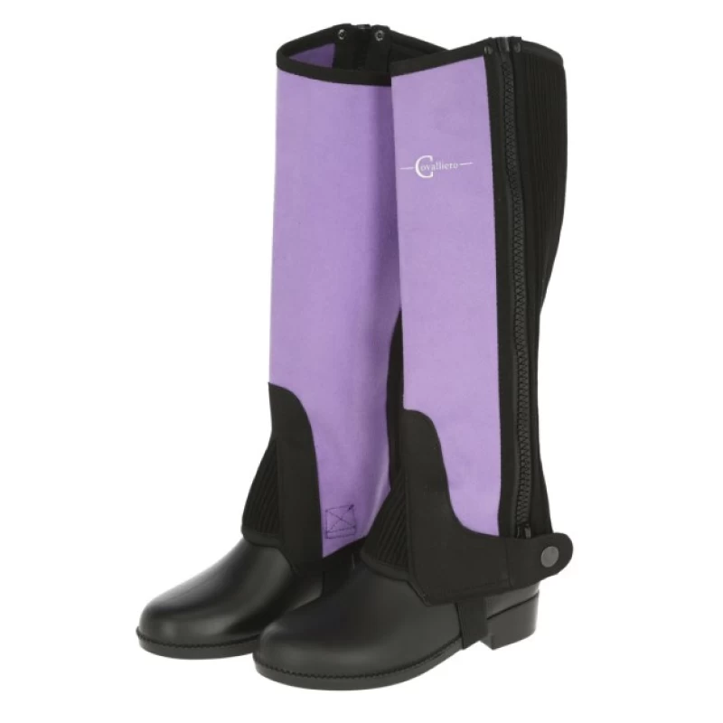 Краги Lilli Starlight размер 140, черно-фиолетовые