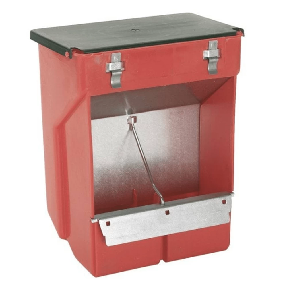 Кормушка для кроликов 3800мл из пластика/металла