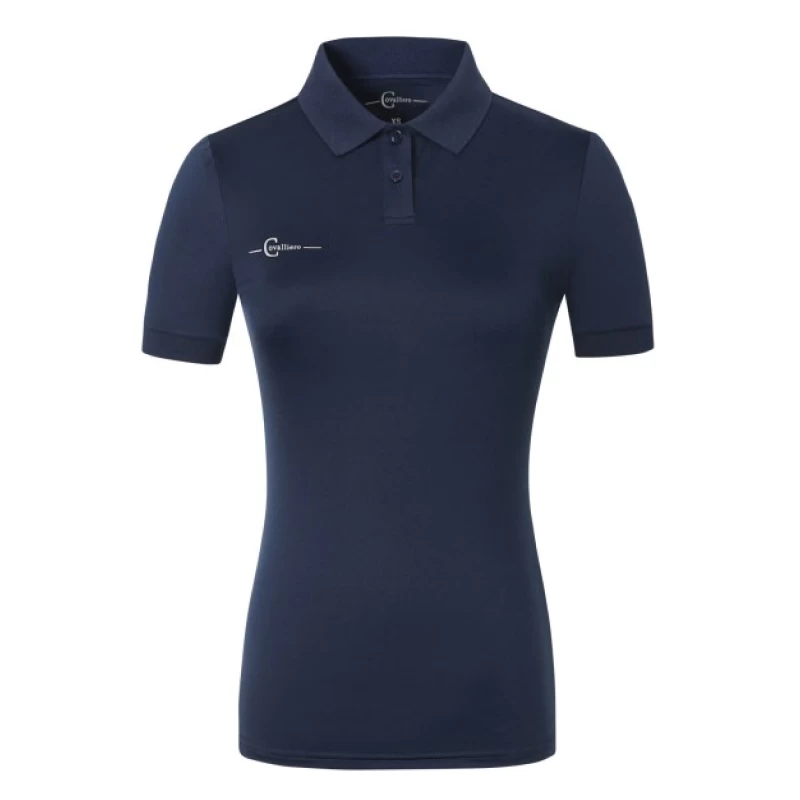 Футболка для верховой езды Polo, женская ХХL, синяя
