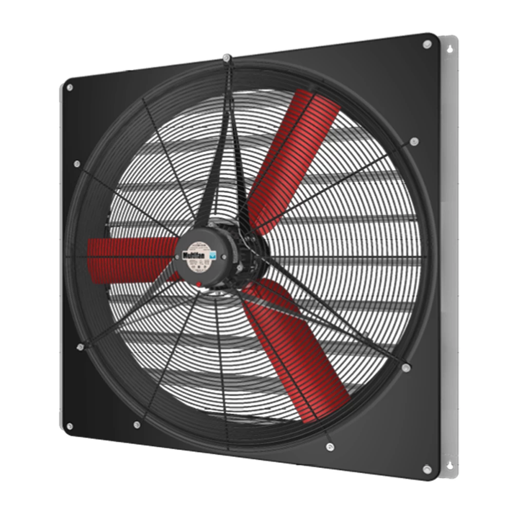 Вентилятор торцевой с жалюзи Multifan ø92см, 3~, 230/400V, 50Hz, 17200м³/ч