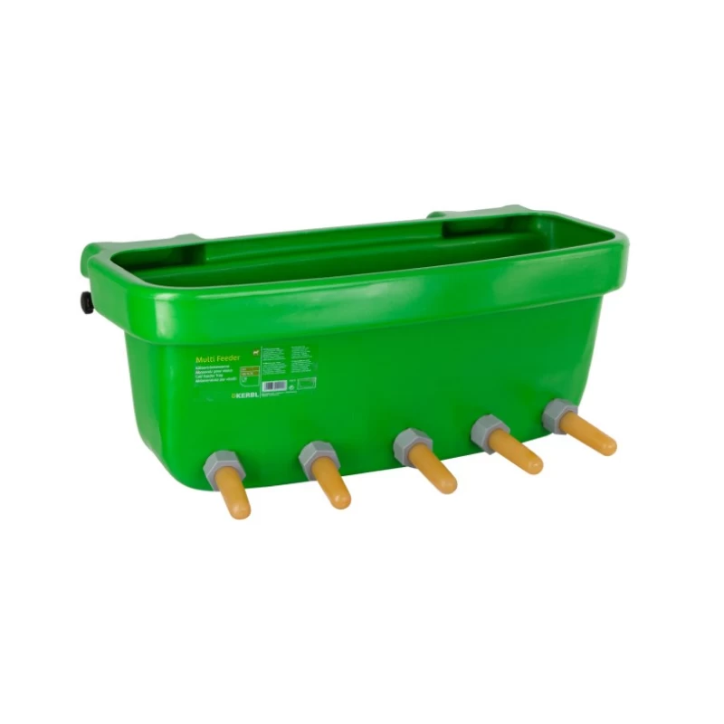 Ванна-поилка для телят Multi Feeder 30л, без разделения на порции, с сосками Latex 