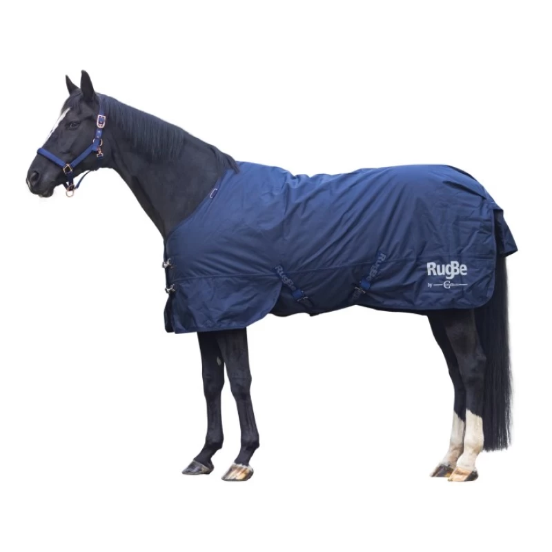 Попона зимняя RugBe IceProtect 200, 165 - 215 см, темно-синяя
