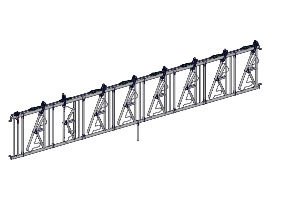 Хэдлок регулируемый Safety® IV, секция 6м, 8 взрослых животных на 6м, 186 кг