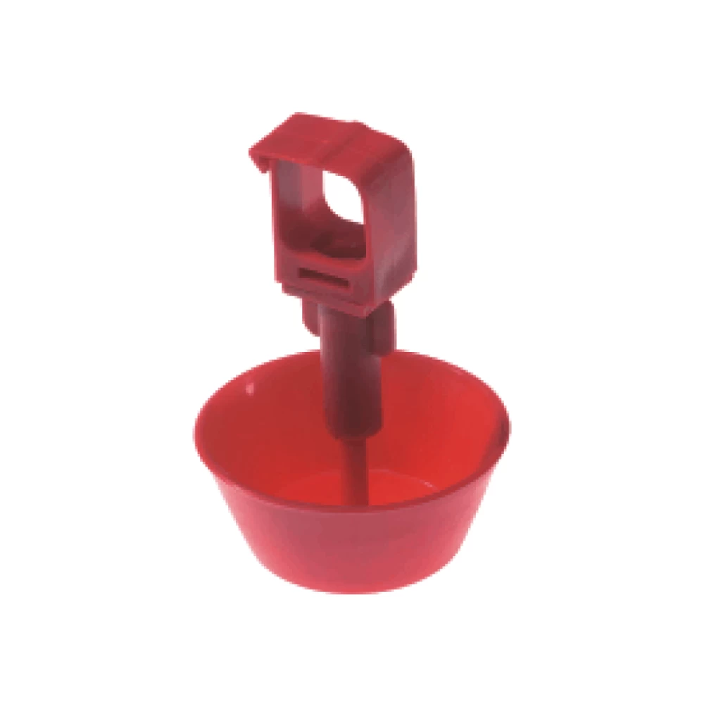 Поилка для цыплят (чашечная круглая) для квадратной трубы 22мм