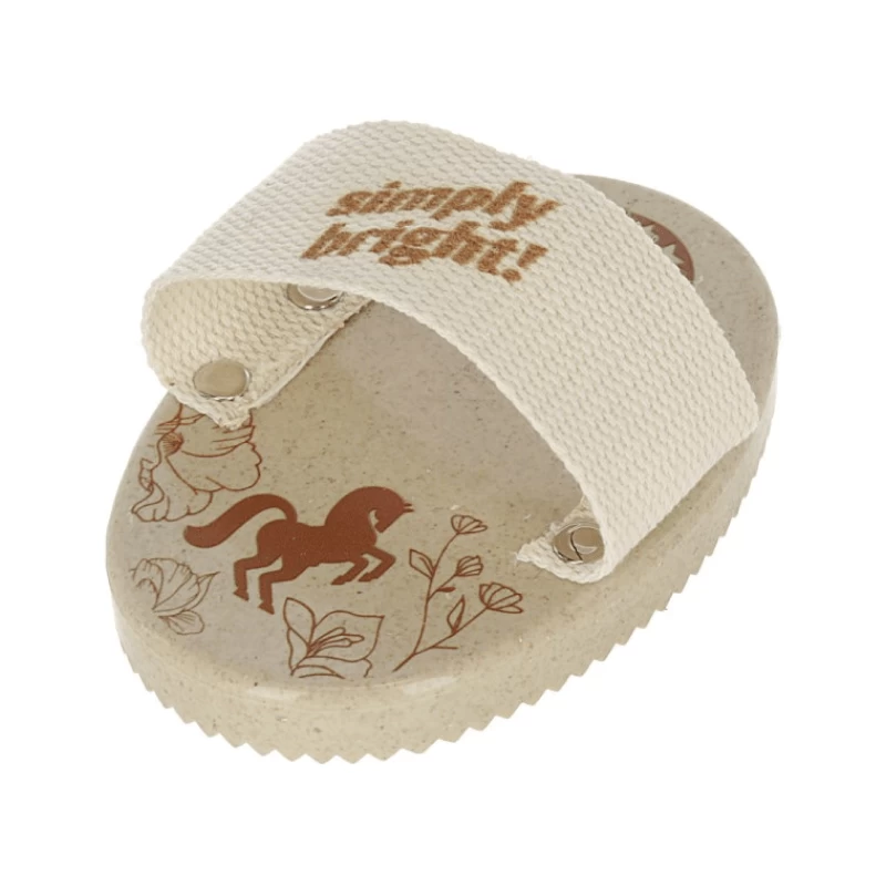 Щетка для лощади Curry Comb WaterLily 13х9см