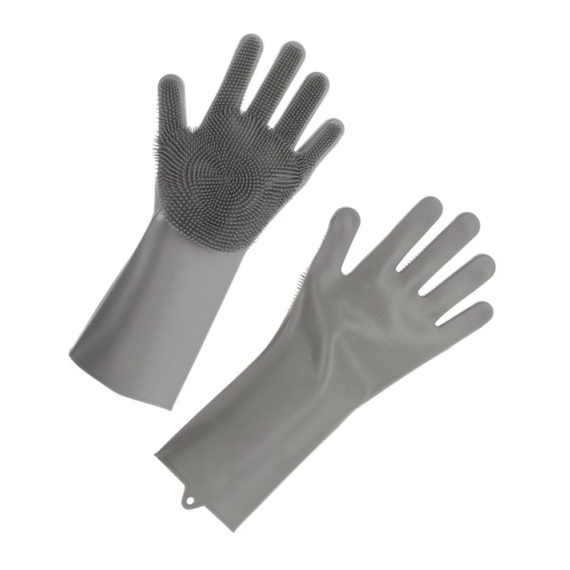 Перчатка-расческа из кремния (в паре)