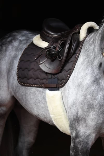 Защита седельного ремня 80х14см, белый