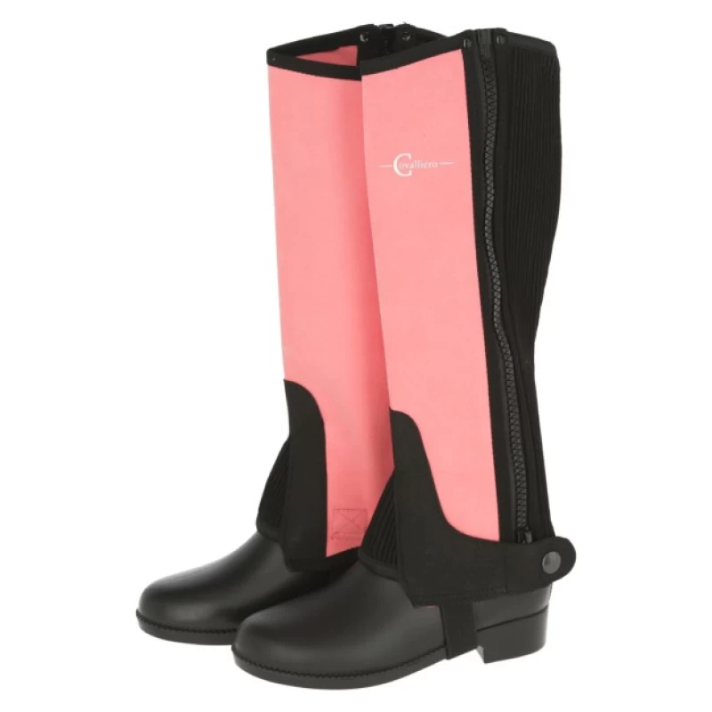 Краги Lilli Starlight размер 152, черно-розовые