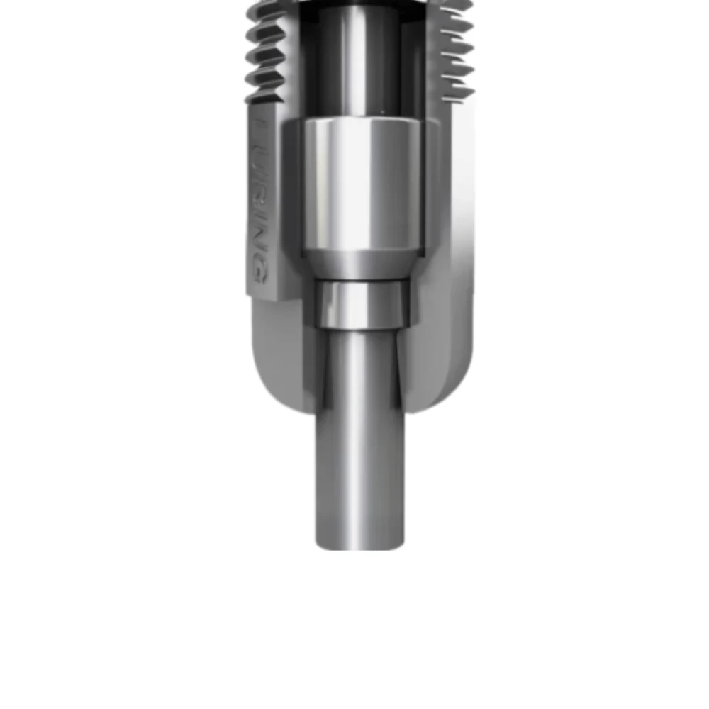 Ниппель SteelMaster R1/8“, без капельницы или V-образного желоба, скорость потока 30-40см³/мин