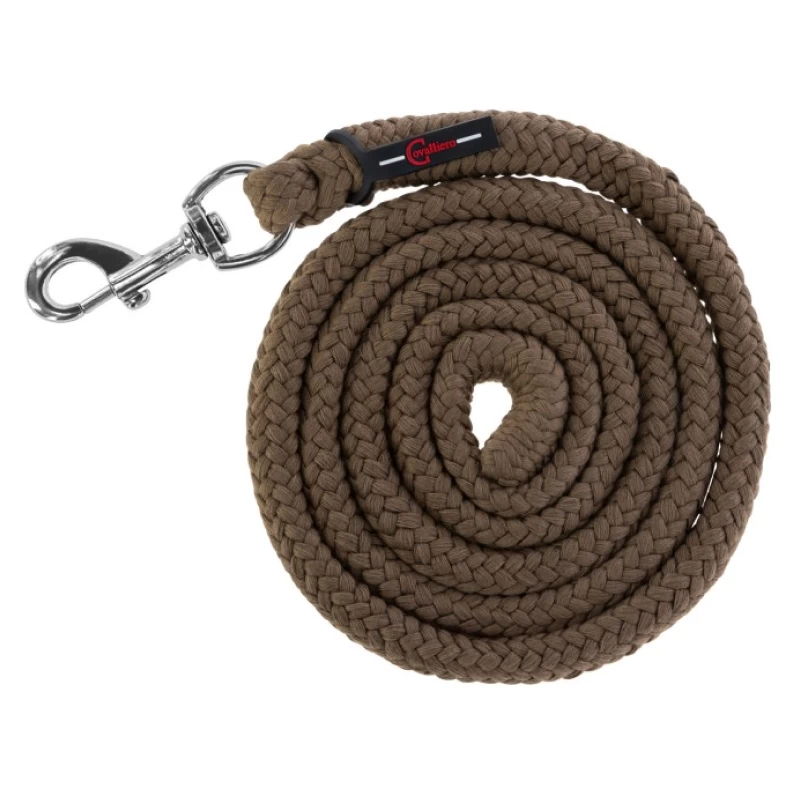 Чумбур ClassicSoft капучино с карабином