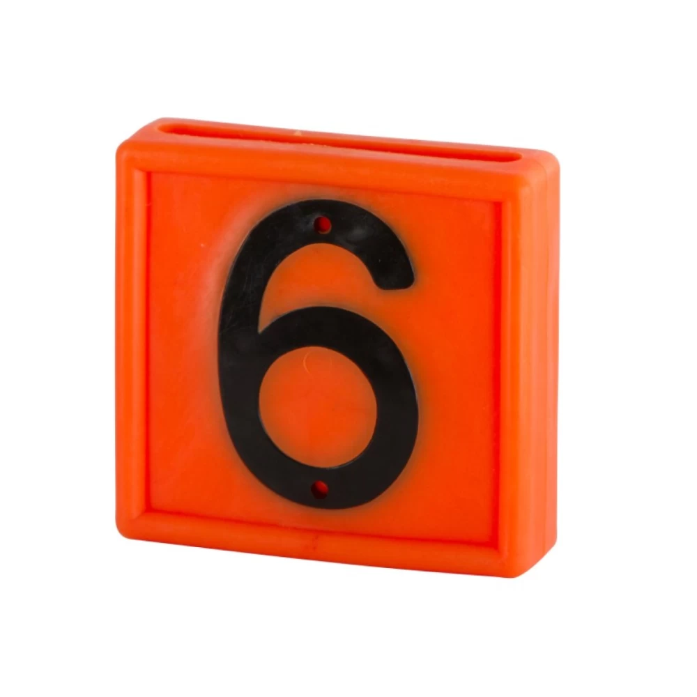 208466 Цифровой блок 6 или 9, оранжевый Kerbl