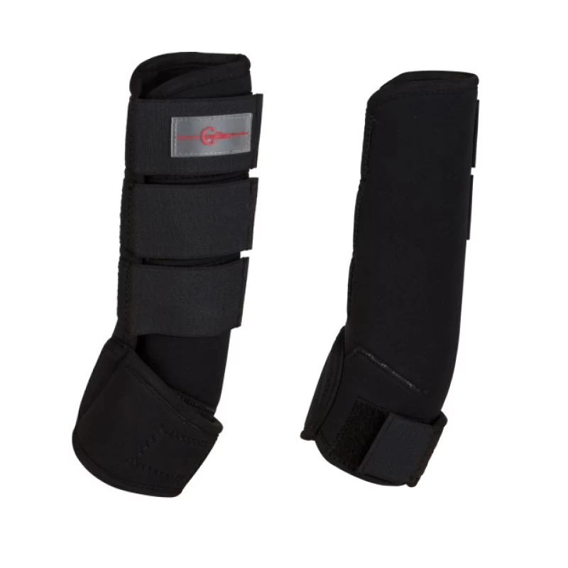 Ногавки черные Covalliero размер Full, черные 4шт