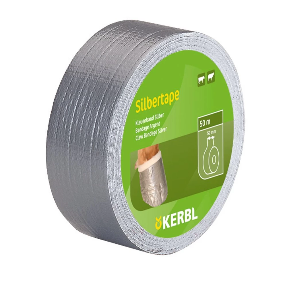 16385 Бандаж для копыт Silbertape 50mm, 50mtr. Kerbl