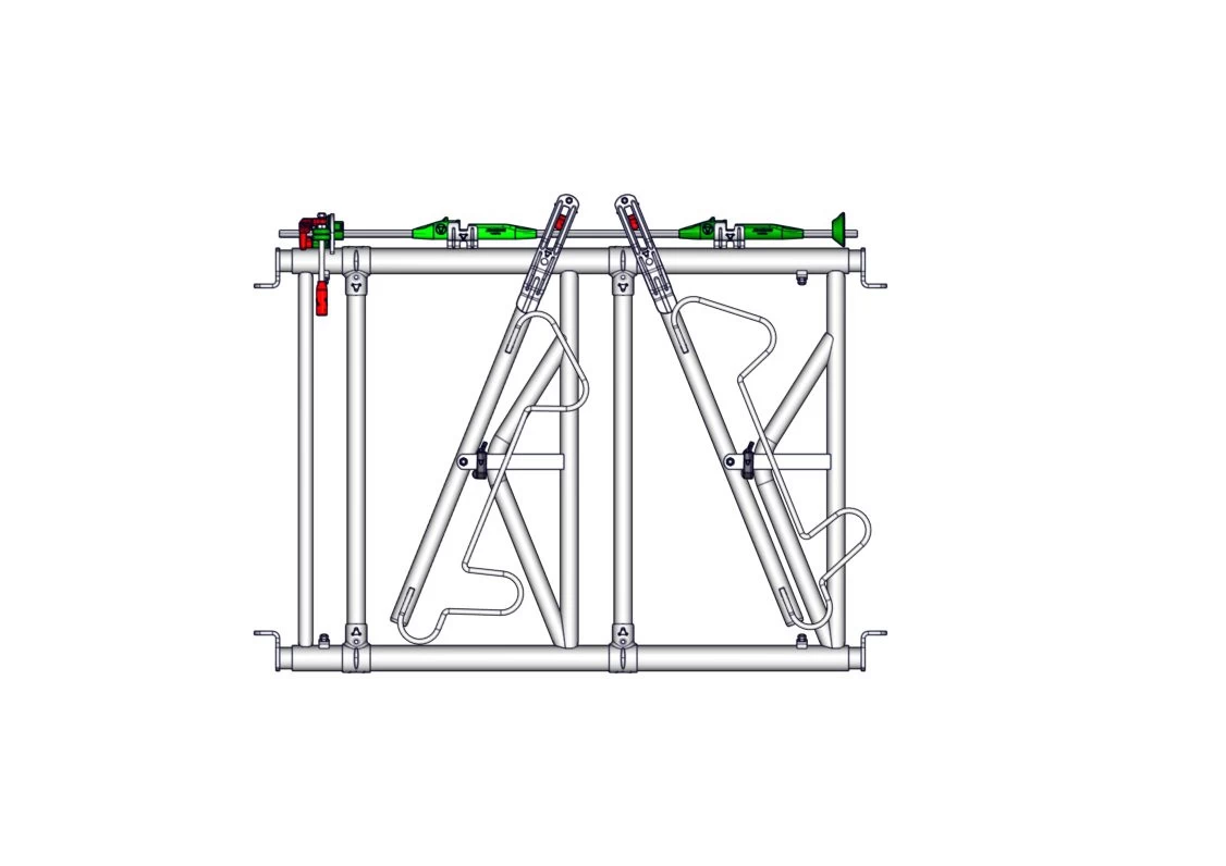 Хэдлок регулируемый Safety® IV, 2 взрослых животных на 1,60м, 48 кг