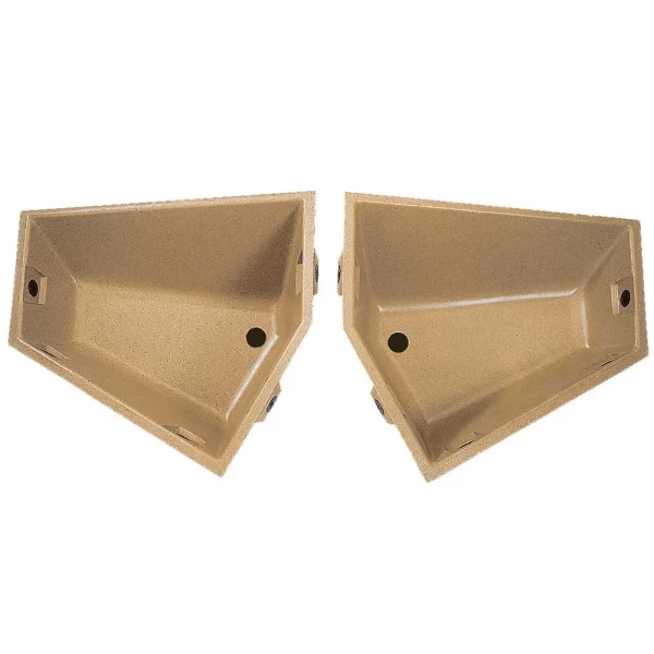 Корыто DT-20 / СЛЕВА 20л, диагональный желоб