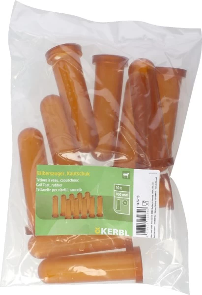 Соска для телят 100мм, каучук