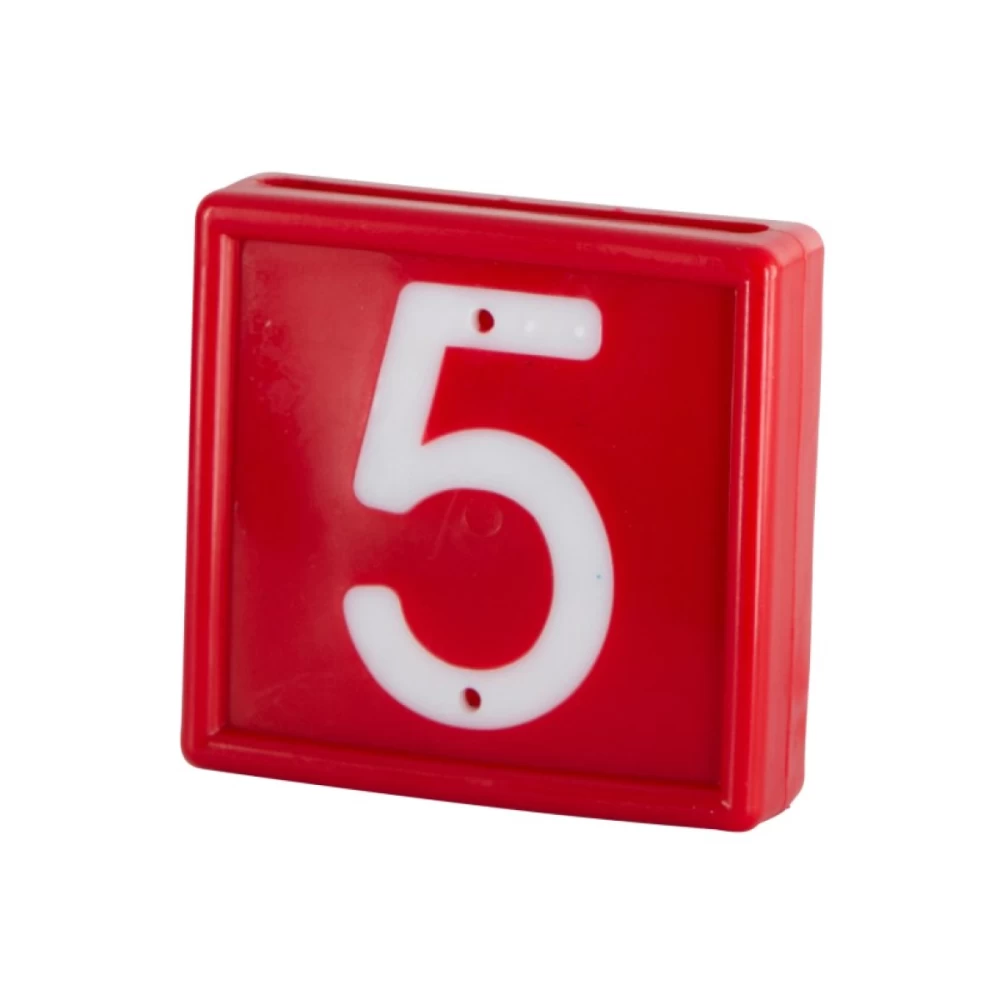 208475 Цифровой блок 5, красный Kerbl