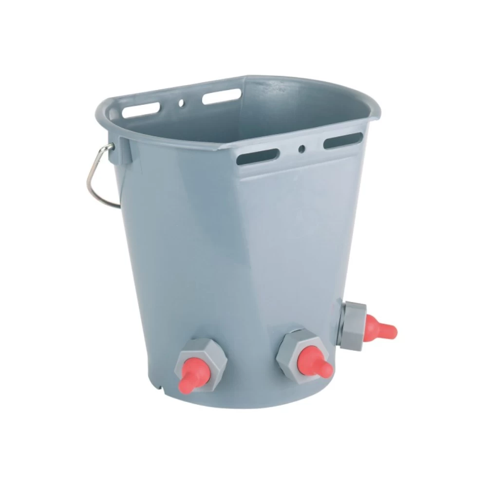 Ведро для ягнят с 3 красными сосками