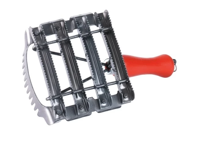 Металлическая расческа для крупного рогатого скота, с гребнем, 12x12,5 см