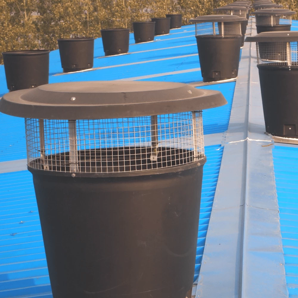 Вытяжная шахта TPXHW24BX 630мм, защита от дождя HW24BX/PE