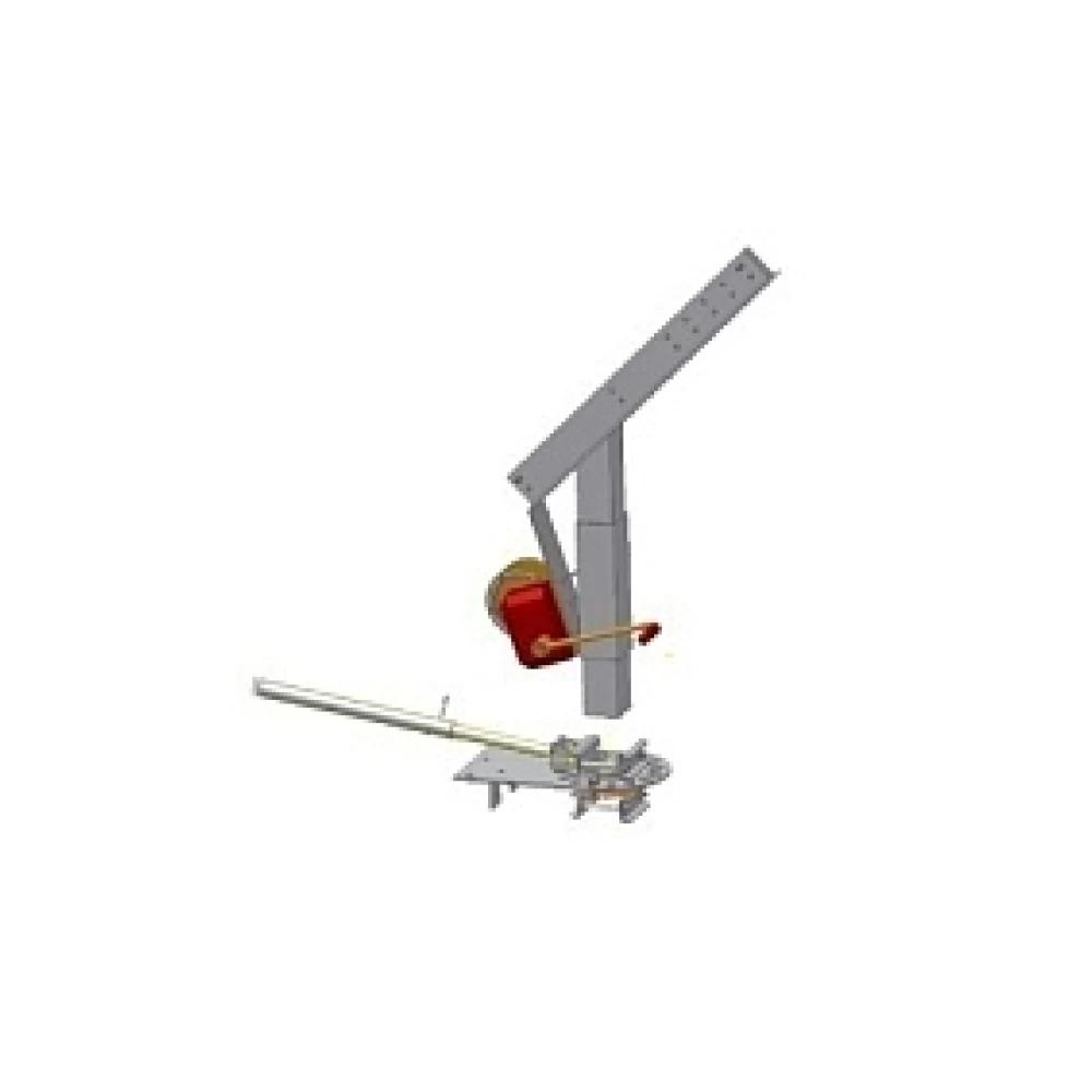 Подъемный с пов. механ. для TMR/TMP в комплекте (стандарт, 900 кг лебедка, крепл./к стен., оцинков)