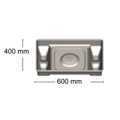Корыто для кормушки VI+ ДОРАЩИВАНИЕ / ОТКОРМ, 11см, 7-120кг 
