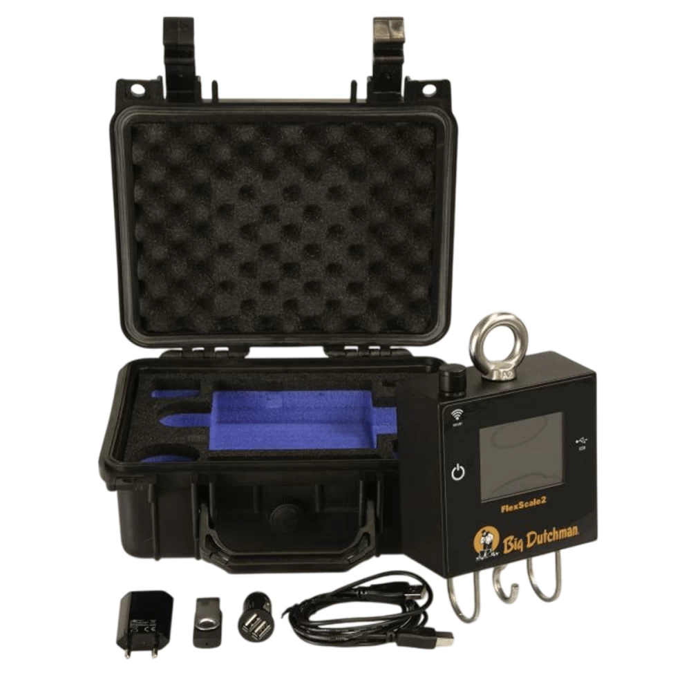 Весы для птиц FlexScale2 40кг, в комплекте с кейсом
