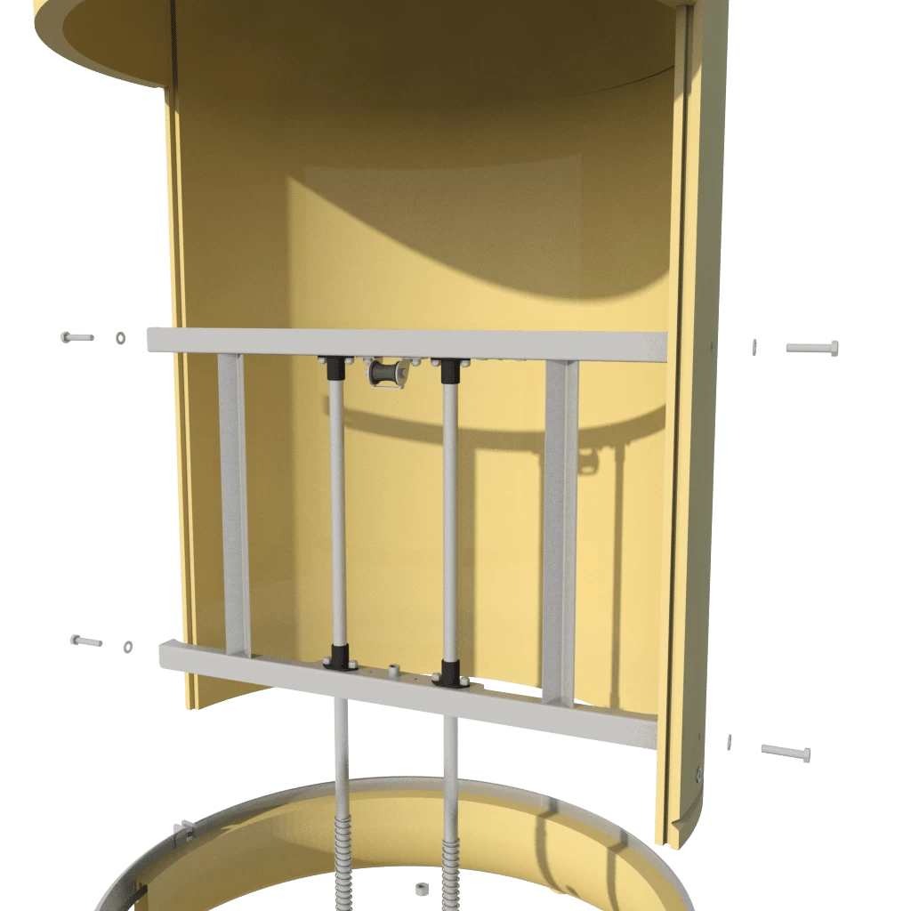 Регулируемый приточный дымоход AIC