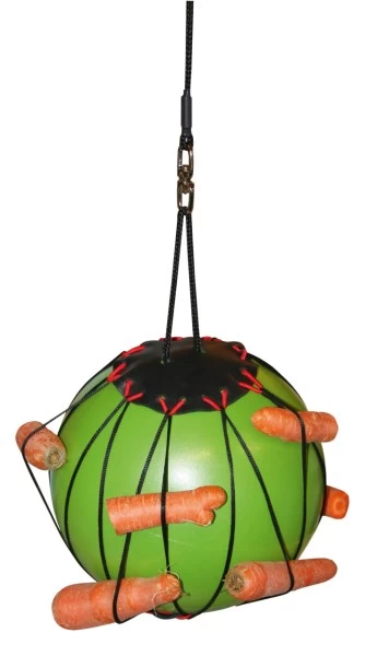 Мяч игровой терапевтический для лошадей 25см, зеленый