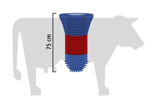 18670 Чесальная щетка HAPPYCOW FlexiSwing Kerbl