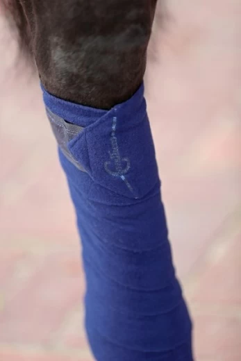 Бандаж для копыт флисовый Ковальеро 300х12см, черные 4шт