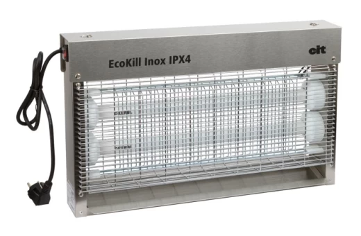 Уничтожитель мух EcoKill Inox IPX4 2x15Вт